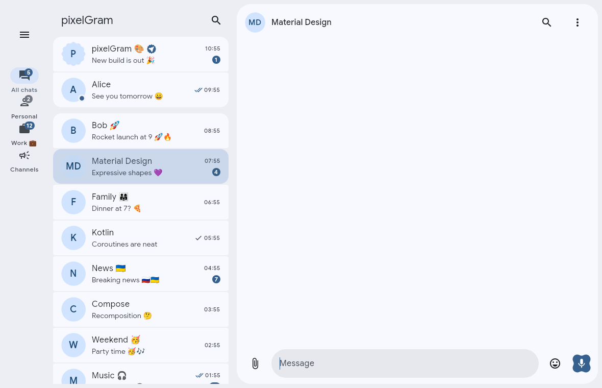Light theme